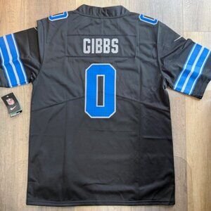 NEW NFL Detroit Lions #0 "Jahmyr Gibbs" Jersey Men Medium